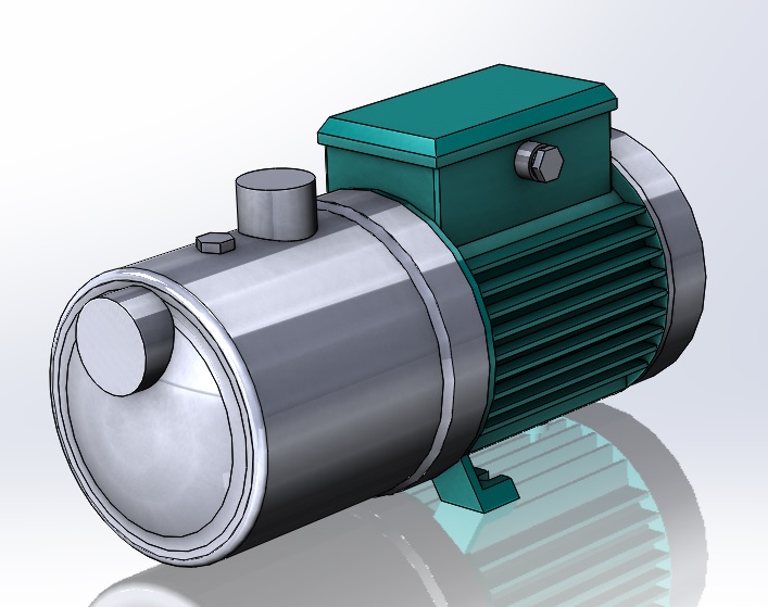 3D модель Насос Calpeda MXH 204A