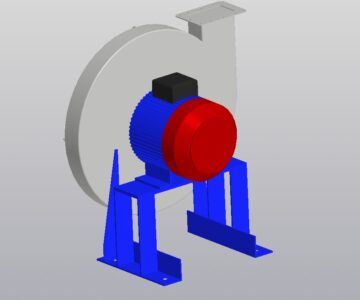 3D модель Вентилятор ВР 140-15