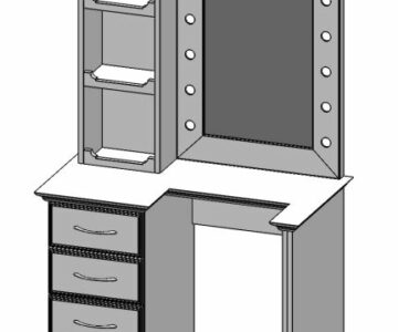 3D модель Туалетный столик
