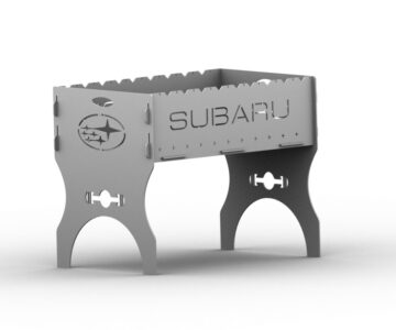 3D модель Мангал SUBARU 320х480х395 мм.