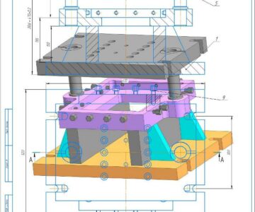 3D модель Пакет универсальный для обрезки облоя после штамповки поковок