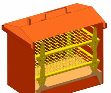 3D модель Коптильня 397х247х322 мм