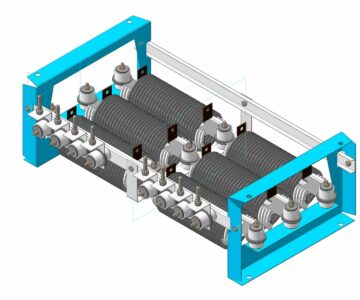 3D модель Ящик сопротивления Б6