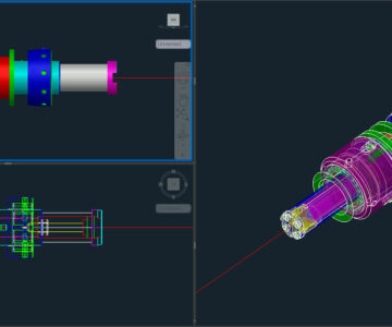 3D модель Головка резьбонарезная 3D Модель