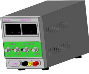 3D модель Блок питания 0-30В,6А