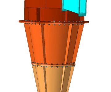 3D модель Гидроциклон ГЦ1400