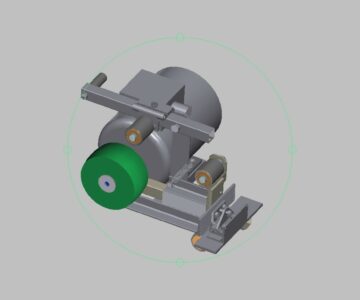 3D модель Гриндер (лента 950-1250)