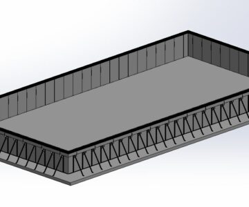 3D модель Панельный бассейн