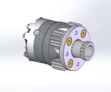 3D модель 3D модель дифференциала EATON