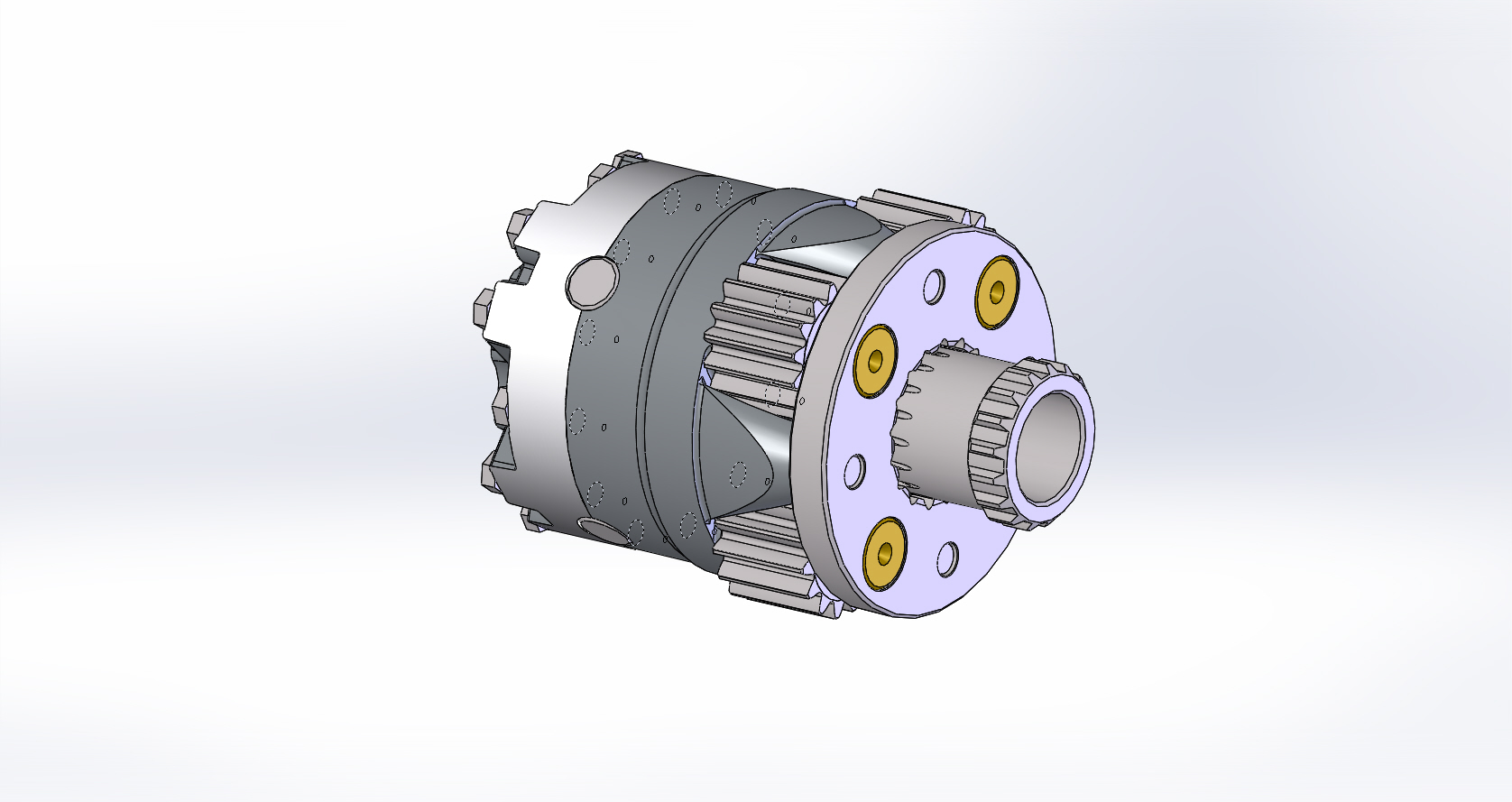 3D модель 3D модель дифференциала EATON