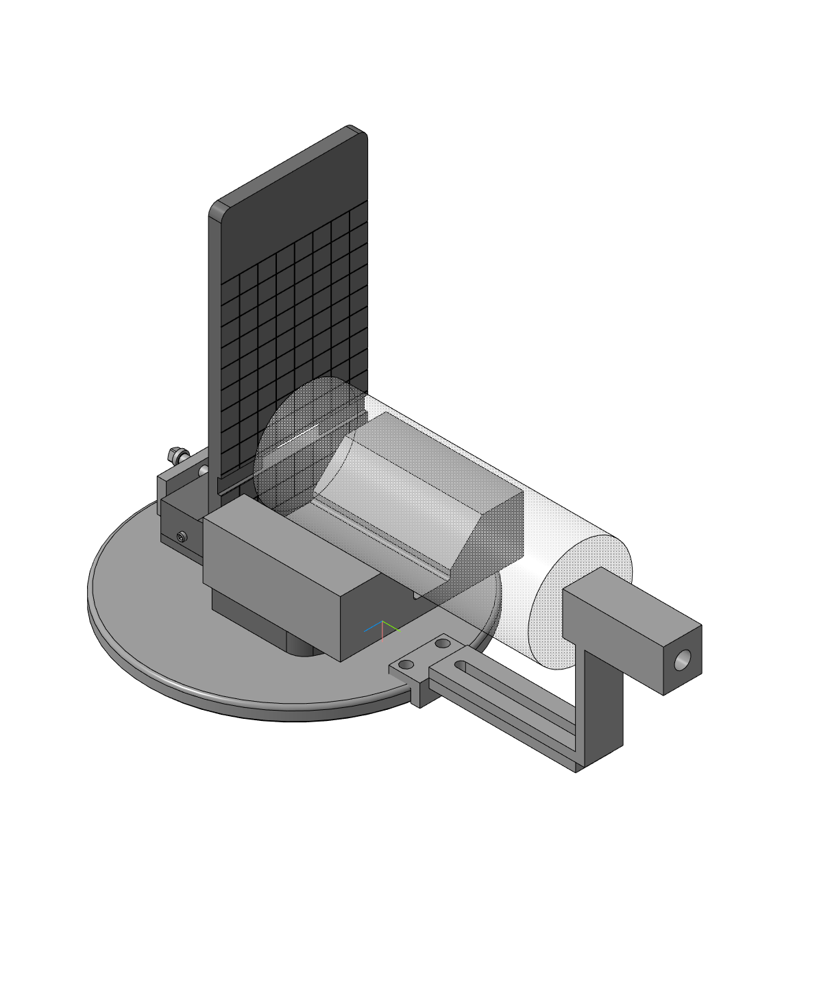 3D модель Прижим для цилиндра