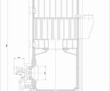 Чертеж Конструктивный (поверочный) расчет парового котла Kangrim MB02