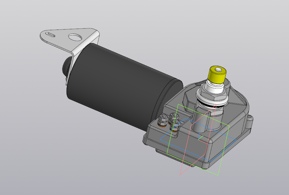3D модель Электропривод стеклоочистителя ТМС-901