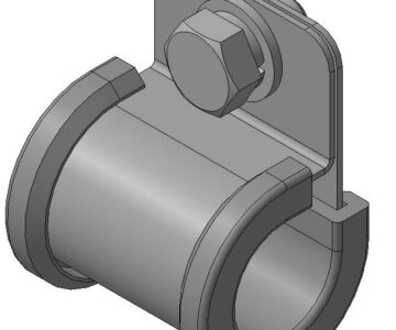 3D модель Хомут обрезиненый