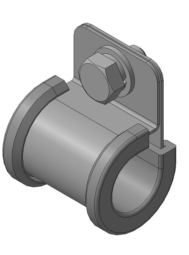 3D модель Хомут обрезиненый