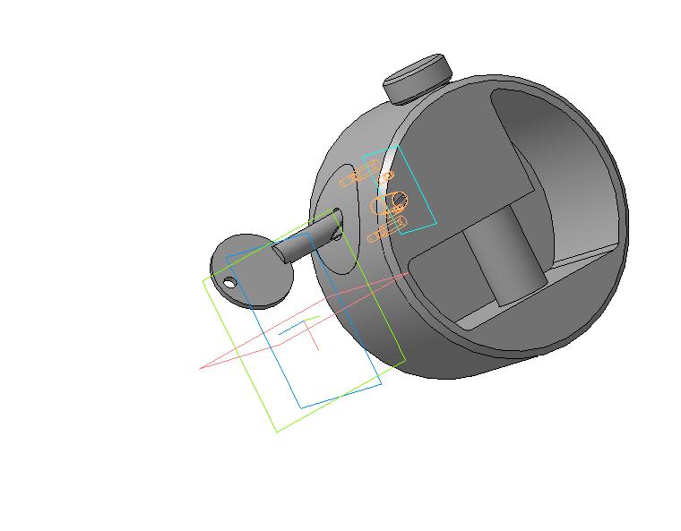 3D модель Замок круглый