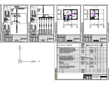 Чертеж Электроснабжение жилого дома