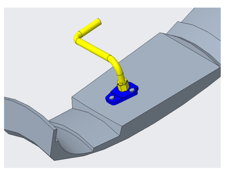 3D модель Модельный расчет форсунки средствами программного комплекса Сreo Parametric