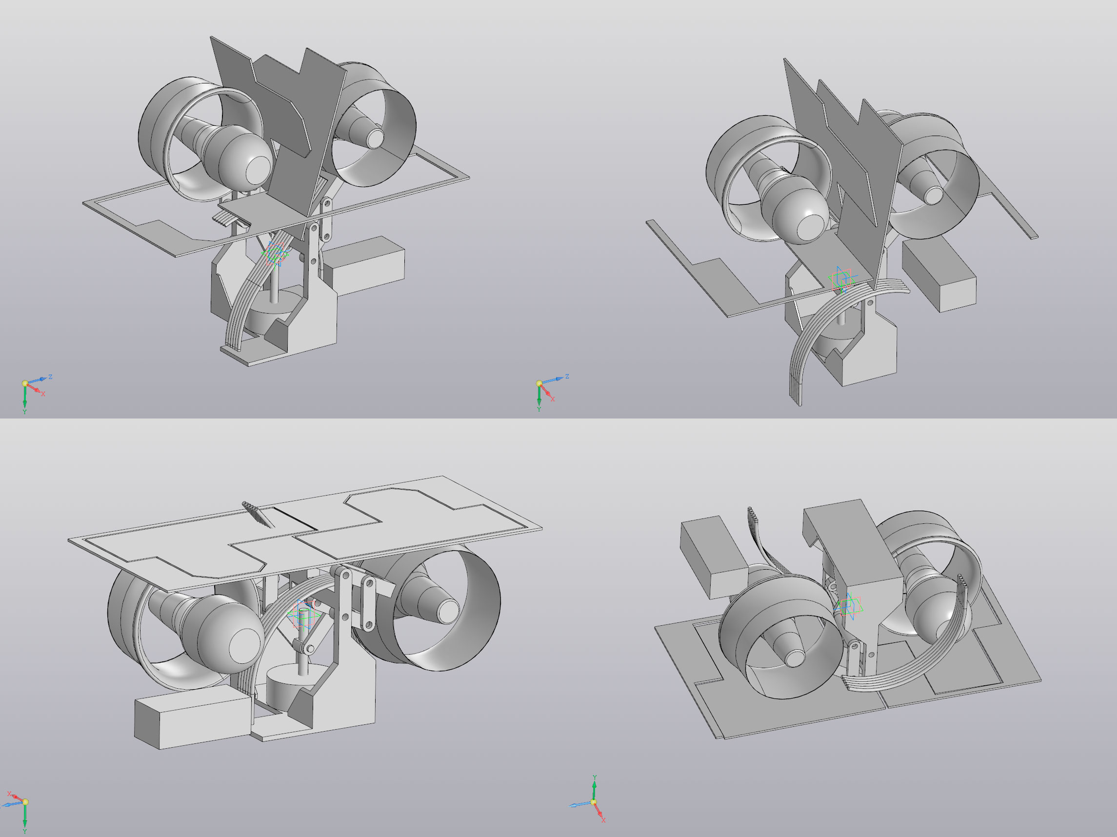 3D модель Винторулевая колонка яхты