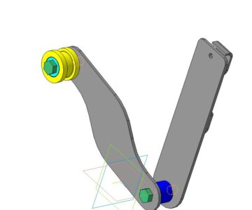 3D модель Универсальный натяжитель цепи для мотоциклов