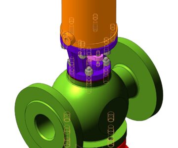 3D модель Парораспределитель БМА311.001076