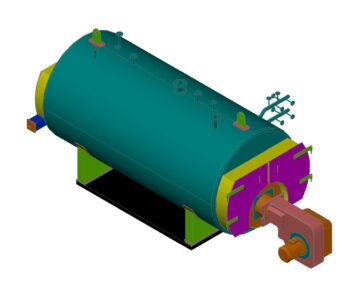 3D модель Паровой котел Noviter NST-1.7-1.0-183