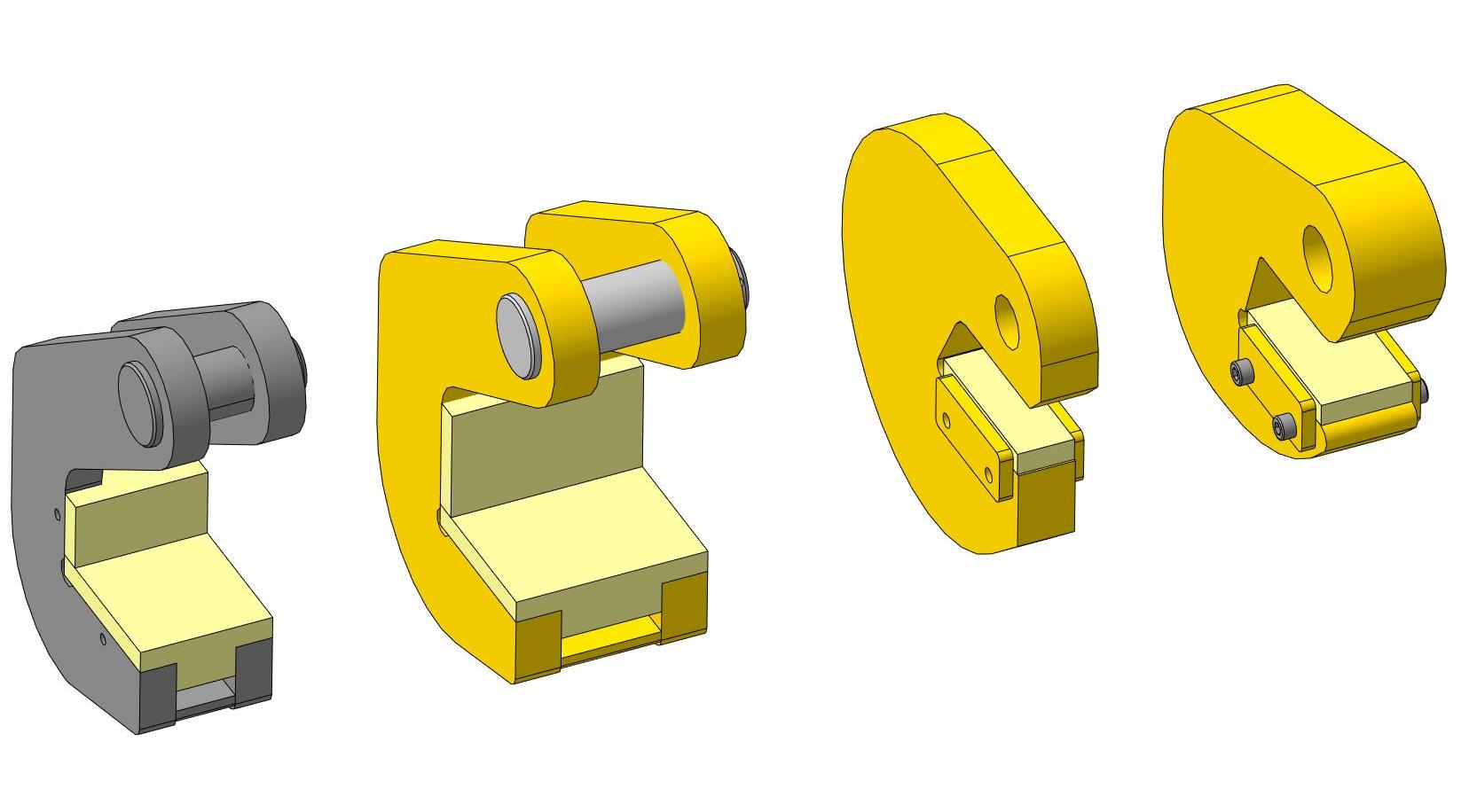 3D модель Захваты ZT