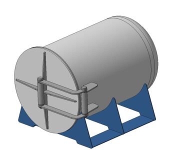 3D модель Вакуумная камера диаметром 250мм