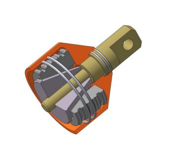 3D модель Цанговый захват