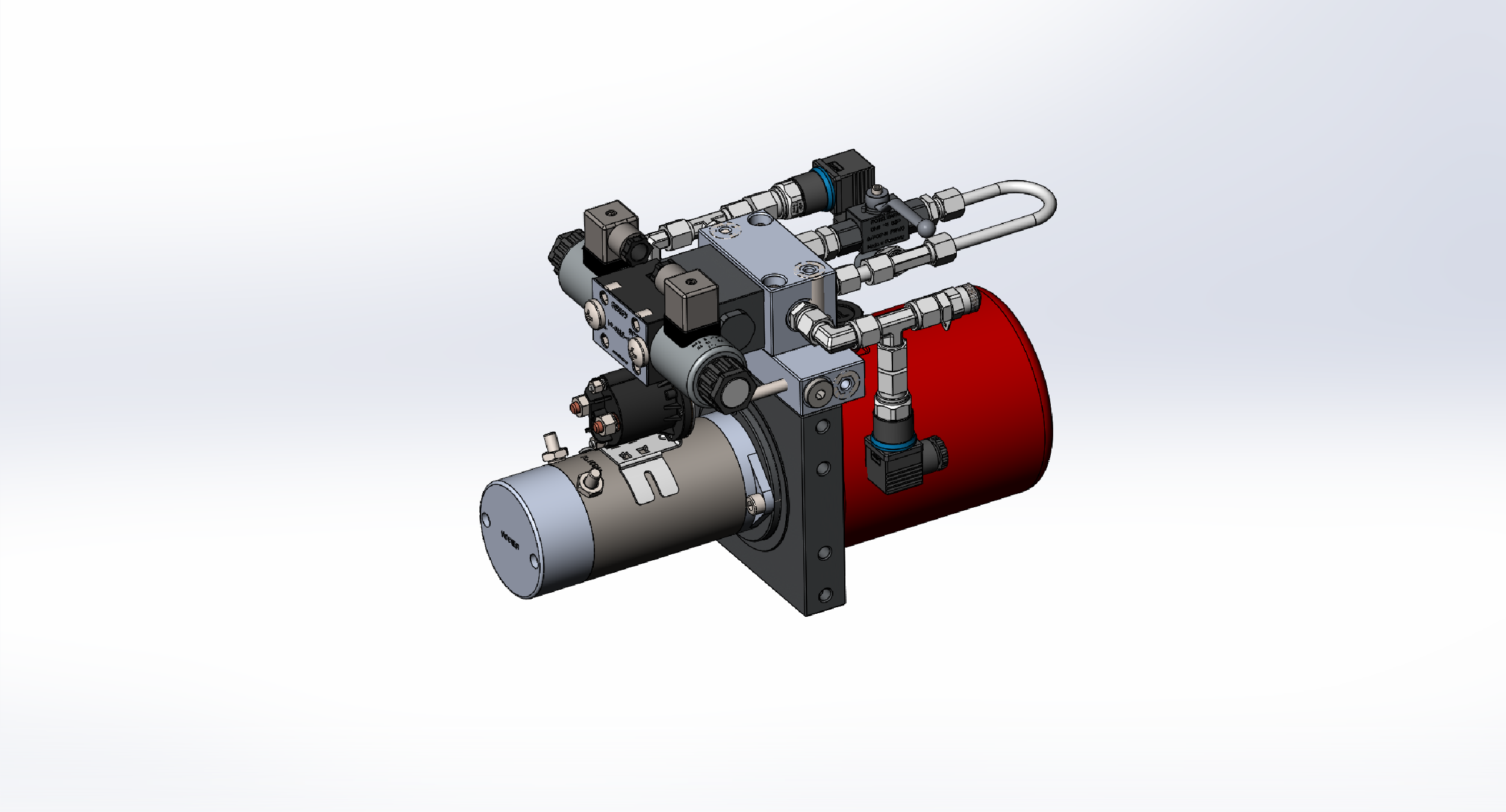 3D модель Насосная станция HP-Z2S-06-B