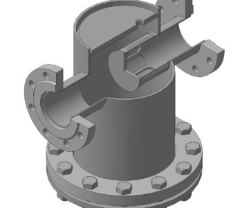 3D модель Грязеуловитель 80х16