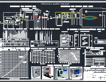 Чертеж Проект автоматизации блочно-модульной газовой котельной