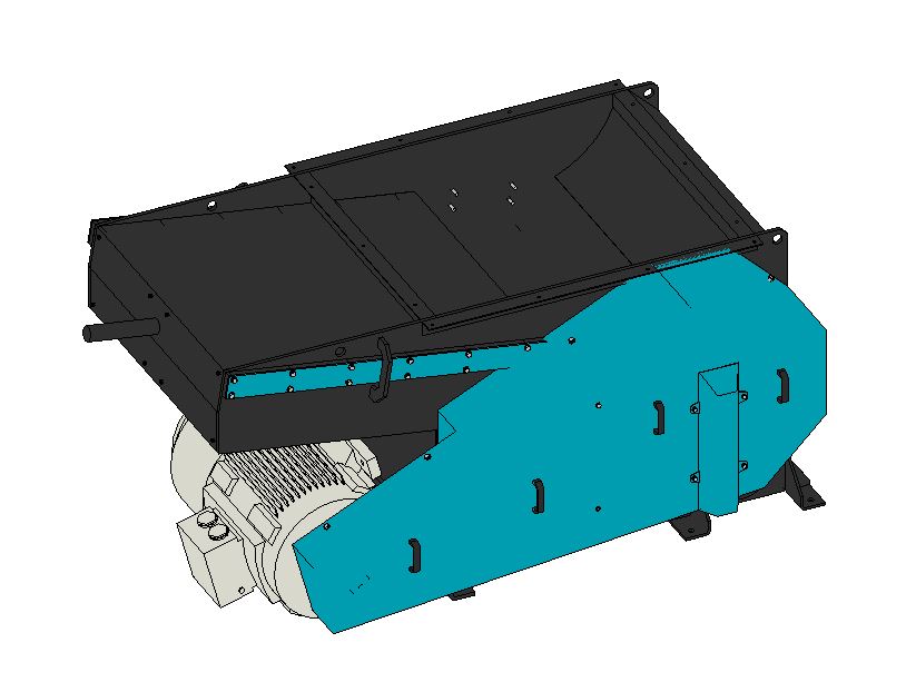 3D модель Дробилка Vecoplan 1100 XL