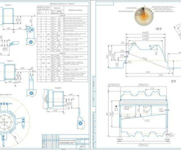 Чертеж Проектирование инструментальной наладки на токарно-револьверный станок с ЧПУ. Расчет и проектирование червячной шлицевой фрезы вал 8х62a11х72e9х12f8