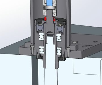 3D модель Доработка ШВП оси Y станка 2637Ф2