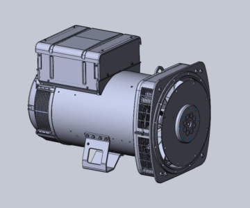 3D модель Генератор Leroy Somer 44.3 VL13 (H270)