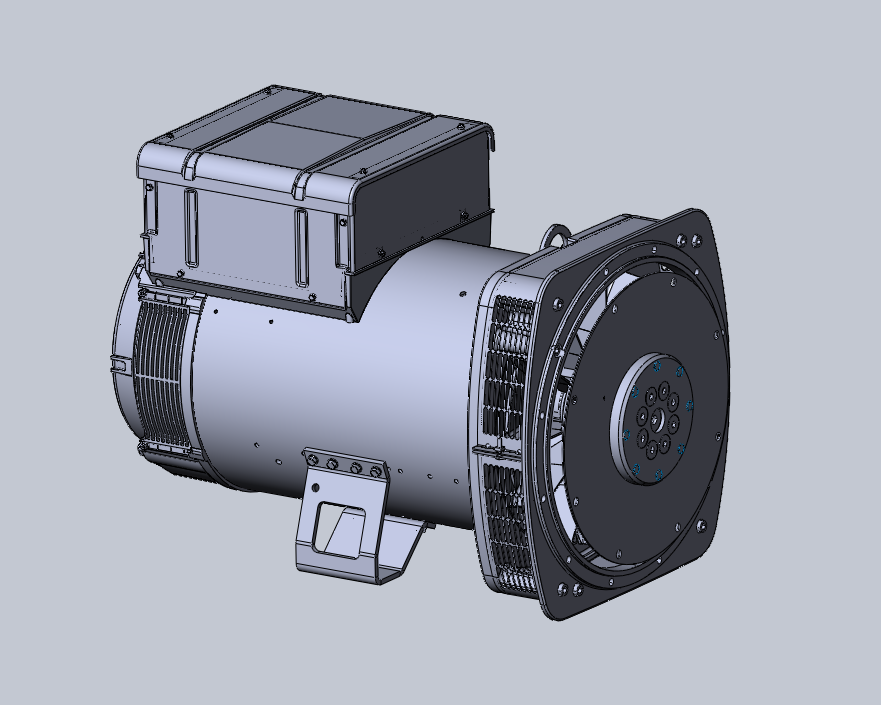 3D модель Генератор Leroy Somer 44.3 VL13 (H270)