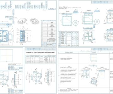 Чертеж Разработка ТП на изготовление детали "Плита толкания"