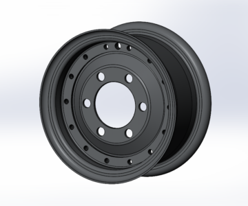 3D модель Диск колесный ГАЗ-66
