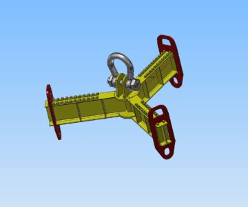 3D модель Траверса 3-х лучевая г.п. 9т