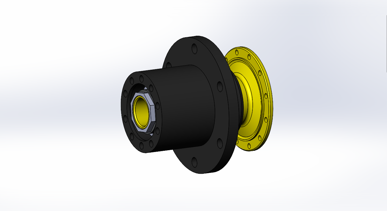 3D модель Ступица ГАЗ-66