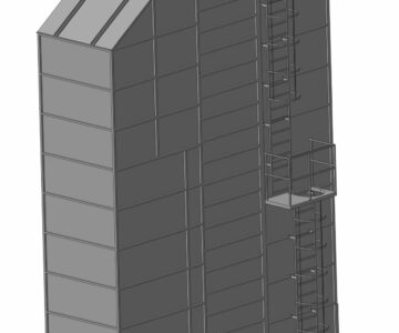 3D модель Зерносушилка BRICE BAKER BB.SCN-10/24