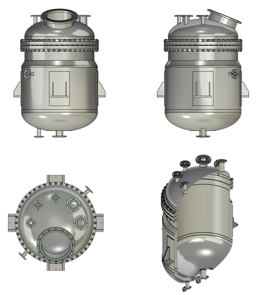 3D модель Емкость ВЭЭ-1-0,6