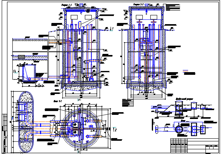 Чертеж Проект водозаборного сооружения