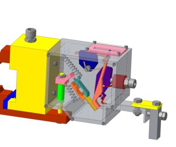 3D модель Измерительный электроконтактный прибор БВ-4001 для контроля валов