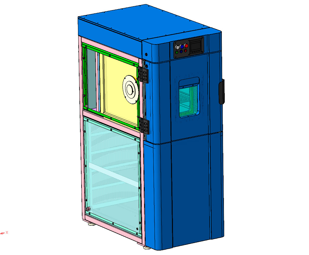 3D модель Камера климатическая 22л