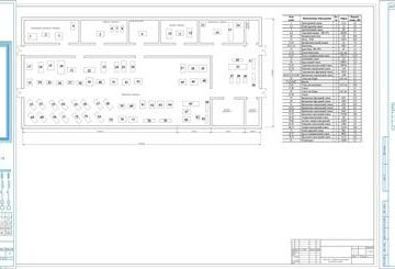 Чертеж Электроснабжение и электрооборудование потребителей цеха (ремонтно-механического цеха)
