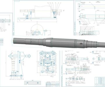 3D модель Разработка технологического процесса механической обработки детали Вал роторный