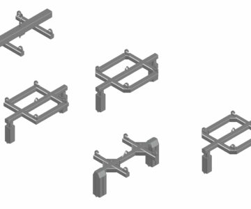 3D модель Траверсы для подъема мягких контейнеров