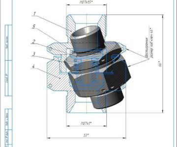 3D модель Клапан обратный БГТУ.022000.000